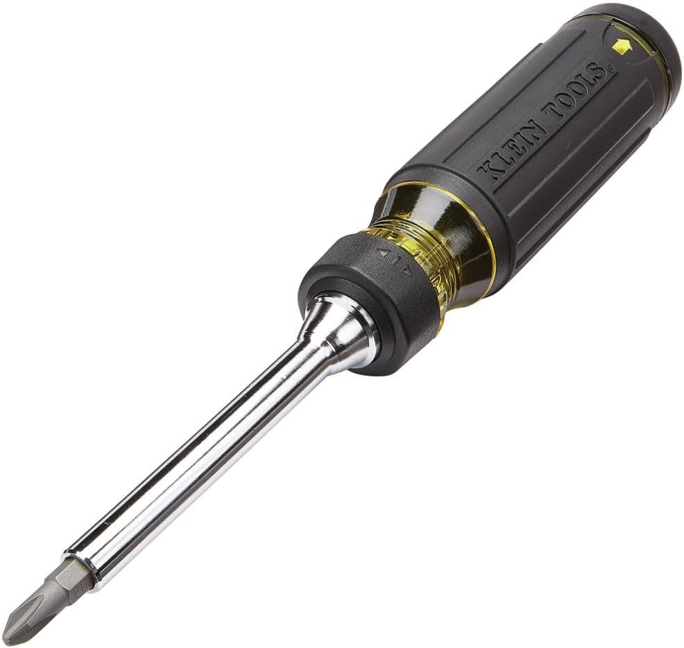 Klein Tools 32305 Multi-bit Ratcheting Screwdriver, 15-in-1 Tool with Phillips, Slotted, Square, ... | Amazon (US)
