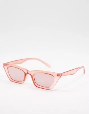 Liars & Lovers cat eye sunglasses in pink | ASOS (Global)