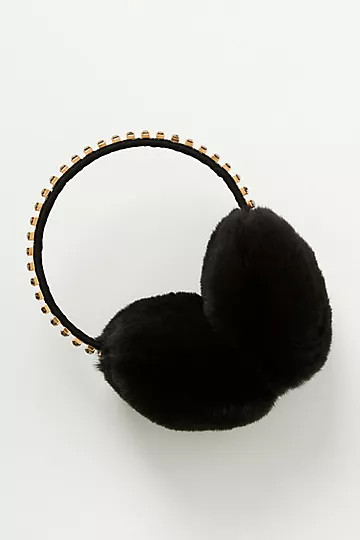 Violet and Brooks Baguette Crystal Earmuffs | Anthropologie (US)