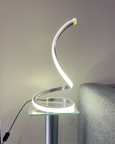 Spiral Modern Bedside Lamp (Silver), Stepless Dimmable, 3 Color Temperature, Curved Art Decorative Nightstand/Table Lamp for Bedroom Living Room Office Home



#LTKfindsunder50 #LTKhome #LTKsalealert