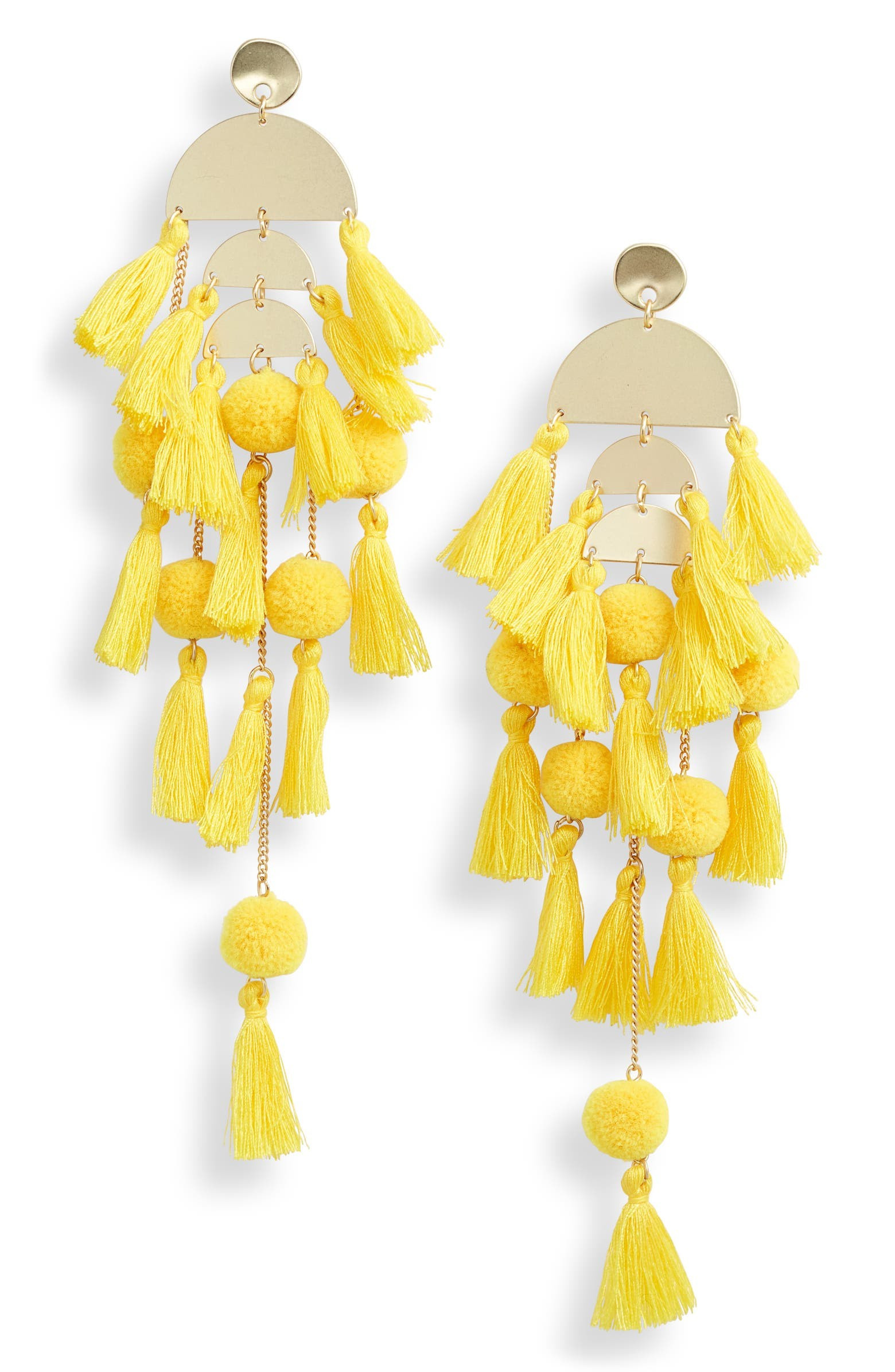 Calypso Tassel Statement Earrings | Nordstrom
