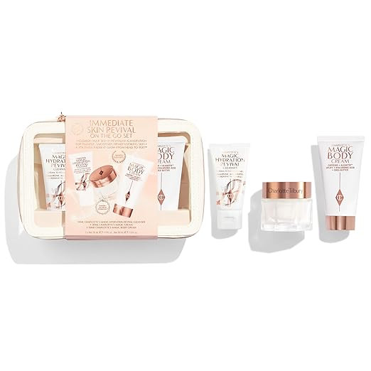 Charlotte Tilbury Immediate Skin Revival Mini Skin Care Set - Travel Size Skincare Kit with Glow ... | Amazon (US)