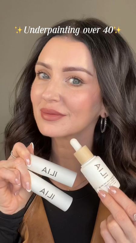 Underpainting for mature skin! I’m using Ilia Beauty Skin rewind complexion sticks & the Skin tint! I think it turned out so good! 

#LTKOver40 #LTKBeauty #LTKVideo