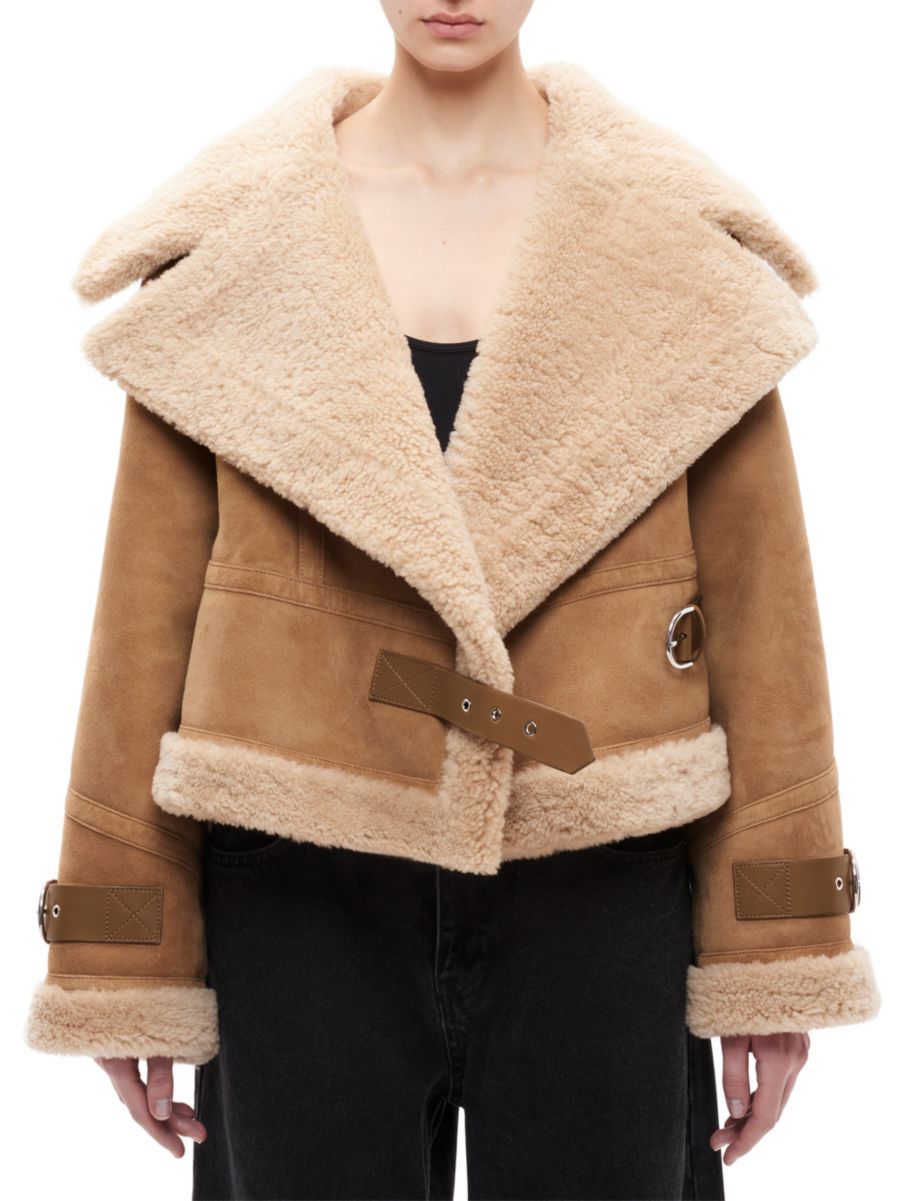 Daia Oversized Shearling Jacket | Saks Fifth Avenue
