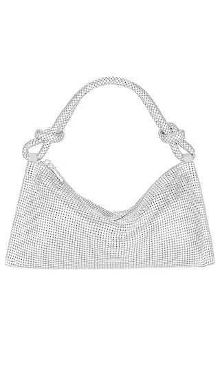 Hera Nano Bag in Shiny Silver | Revolve Clothing (Global)