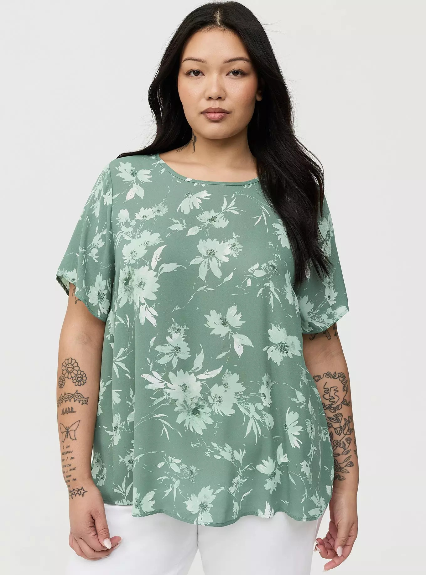 Abbey Georgette Top | Torrid (US & Canada)