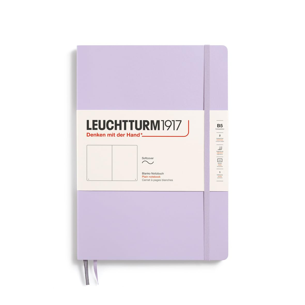 LEUCHTTURM1917 - Notebook Softcover Composition B5-123 Numbered Pages for Writing and Journaling ... | Amazon (US)