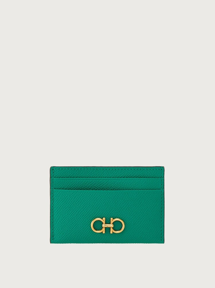 Gancini credit card holder | Ferragamo