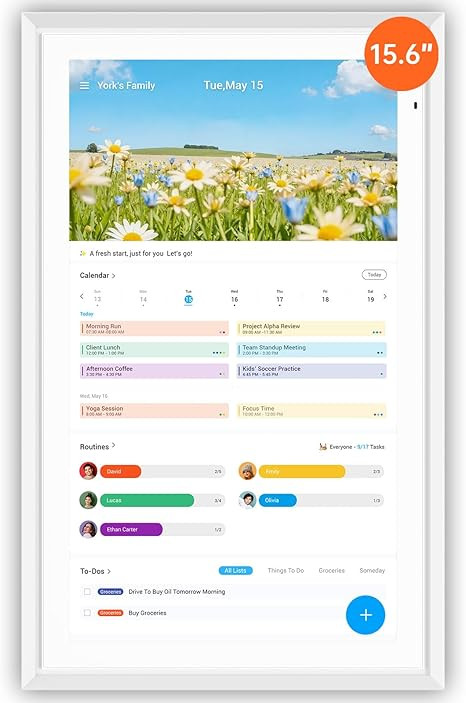 ApoloSign Digital Calendar: Electronic Calendar, Smart Touchscreen Interactive Display for Chore ... | Amazon (US)
