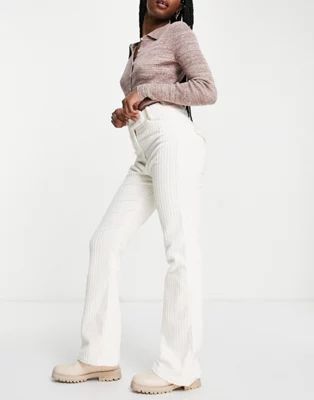 & Other Stories cotton stretch corduroy pants in off white - CREAM | ASOS (Global)