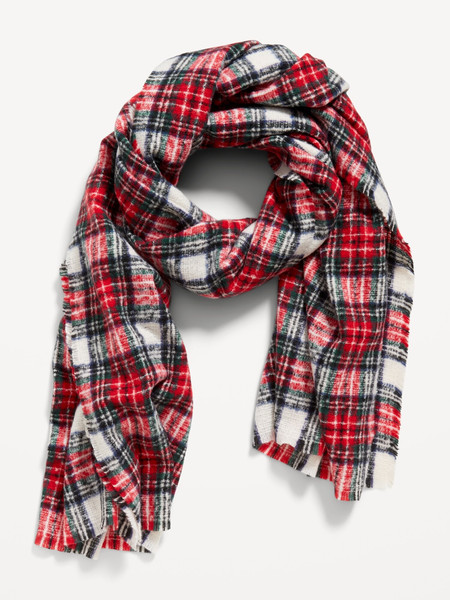 Plaid Flannel Scarf for Women | Old Navy (US)
