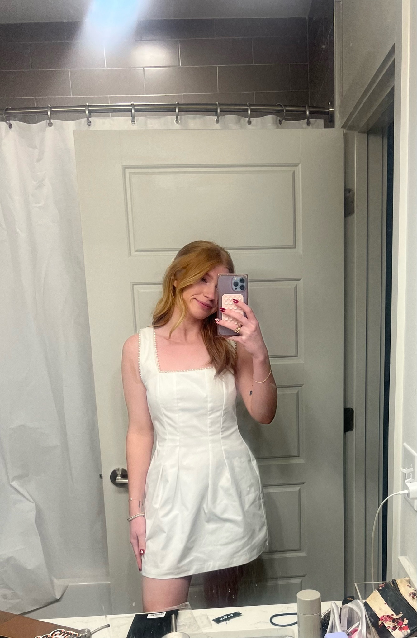 The perfect bridal shower dress from Lulus 

Lulus. Bride. Bridal shower dress. White dress. Dress for bride. Wedding

#LTKparties #LTKwedding #LTKstyletip