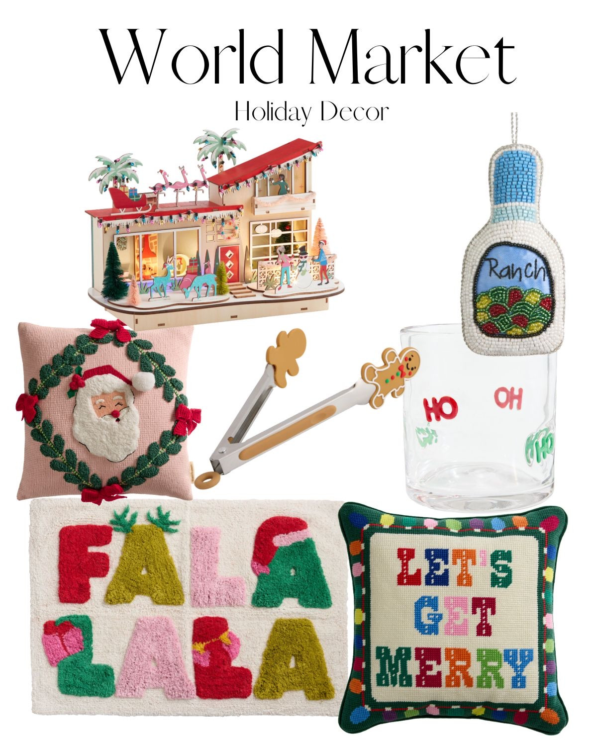 One of my favorite places to pick up Christmas decor- World Market 

#LTKSeasonal #LTKHoliday #LTKHome