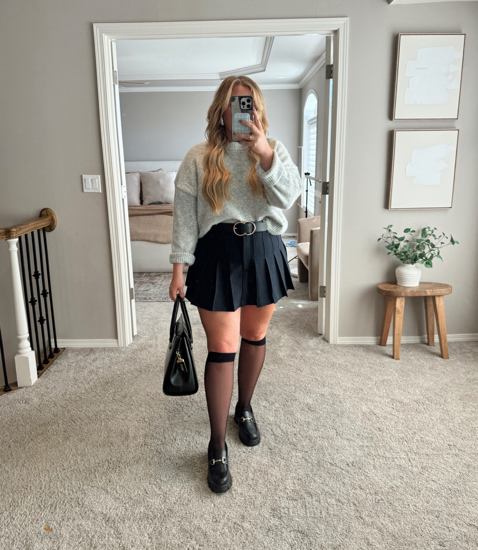 Midsize Fall Pinterest Outfit 📌 pleaded skort is from Abercrombie (20% off today 🥳) And I’m wearing a size large. Socks and loafers are from Amazon! Sweater is last season Abercrombie (all sweaters are 20% off too 🙌🏼), I’ll link others if not available! 


#LTKFallSale #LTKMidsize #LTKFindsUnder100