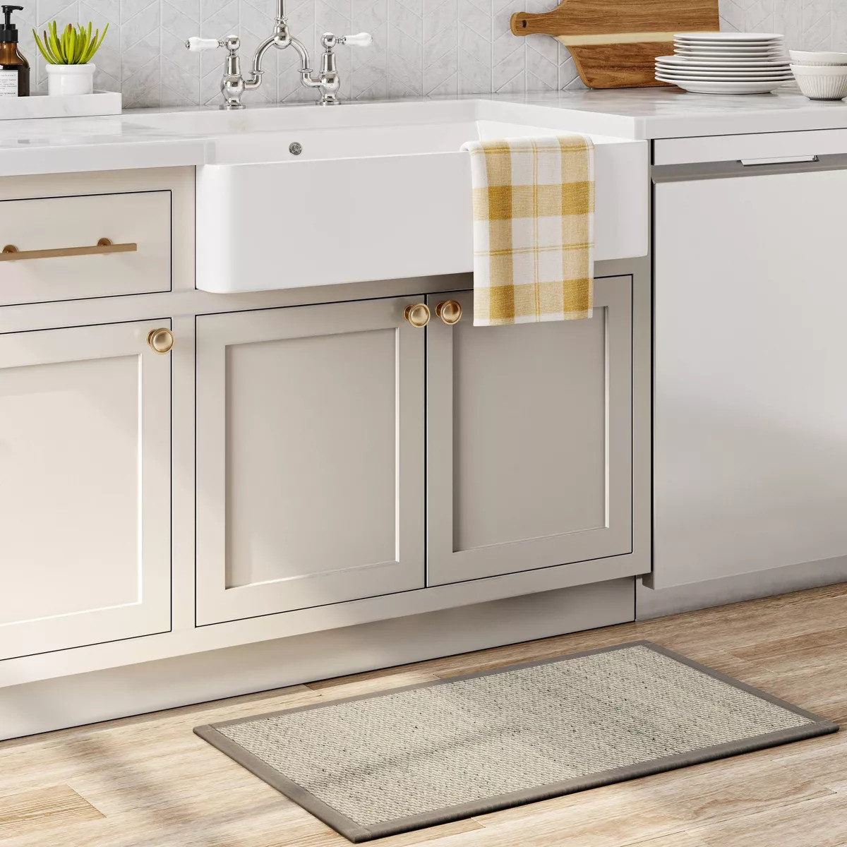 Textured Pet Rug Brown - Threshold™ | Target