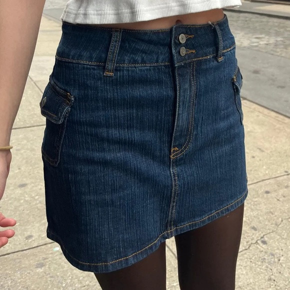 Brandy Melville Agatha Denim Skirt | Poshmark