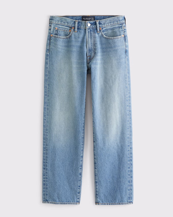 Relaxed Straight Jean | Abercrombie & Fitch (US)