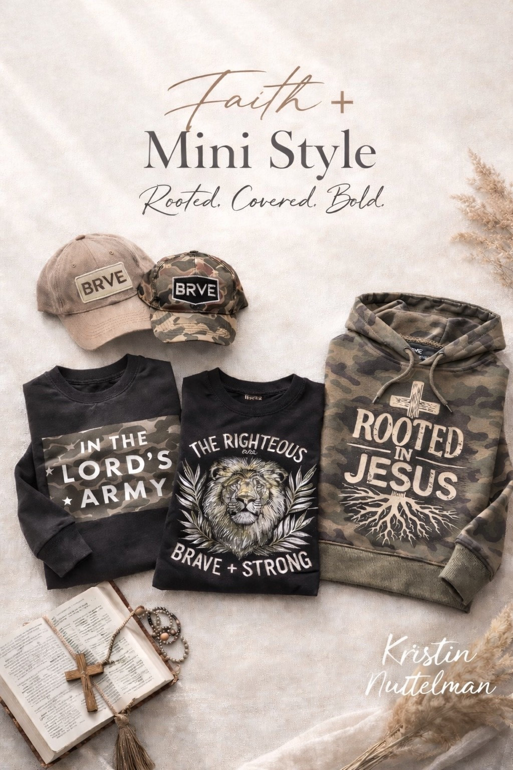 -filled littles 🤍
Obsessed with this BRVE kids collection — bold, rooted, and built on truth.

The camo + neutral combo is SO good, and I love that every piece points back to Jesus. 🙌

Linked everything here for you.
#LTKKids
#FaithBasedClothing
#ChristianKidsStyle
#BRVE
#FaithInspired
#MiniStyle
#ChristianMom
#BoyMomFinds
#FaithFamily
#ChristianLifestyle
#KidsGraphicTees
#ChristianApparel


#LTKBaby #LTKKids #LTKActive
