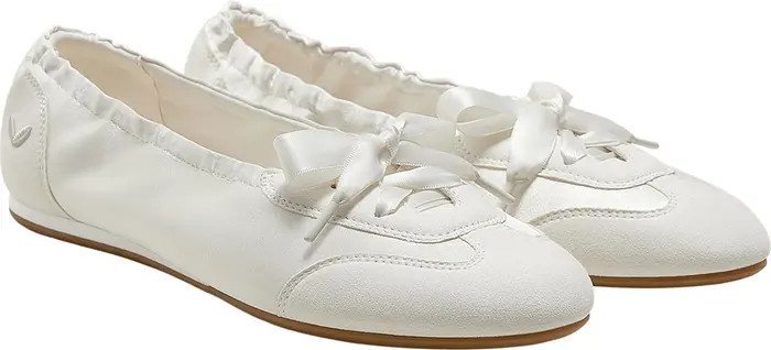 Round-Toe Satin Sneakerina | Nordstrom