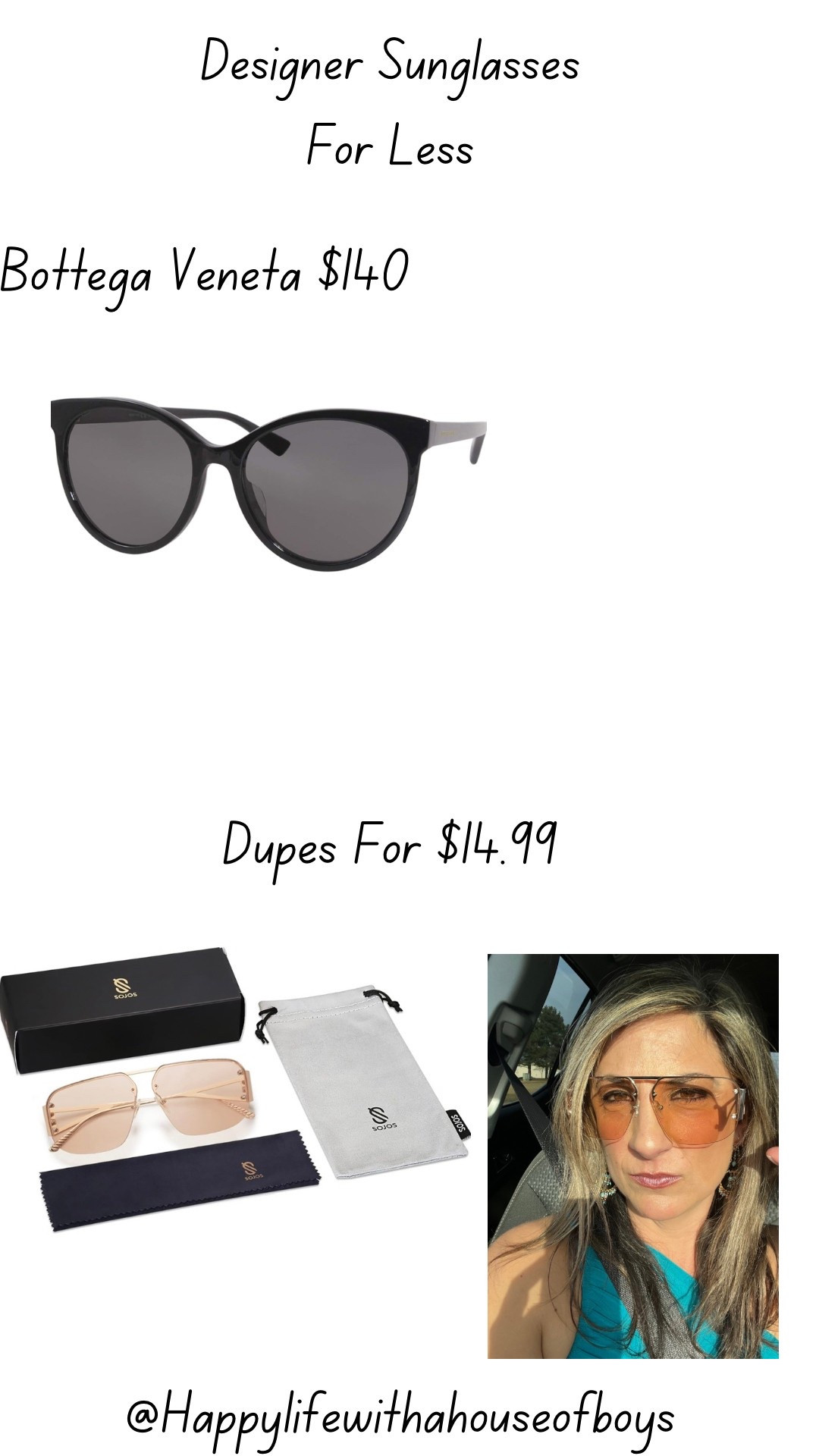 Bottega Veneta Dupes Sunglasses!!

#sunglasses #bottegaveneta #designerforless #designerdupes

#LTKStyleTip #LTKFindsUnder50