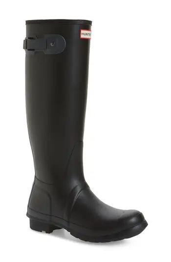 Women's Hunter 'Original Tall' Rain Boot, Size 7 M - Black | Nordstrom