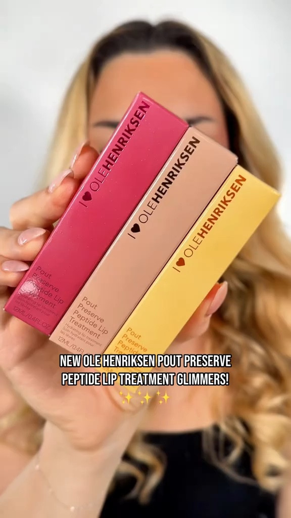 NEW Ole Henriksen Glimmer Pout Preserve Peptide Lip Treatments ✨ Wearing the NEW shade lingonberry jam 🤍 These are one of the best lip treatments out there and feel so thick and moisturizing on the lips! 🫶🏻 

#LTKFindsUnder50 #LTKBeauty #LTKWatchNow