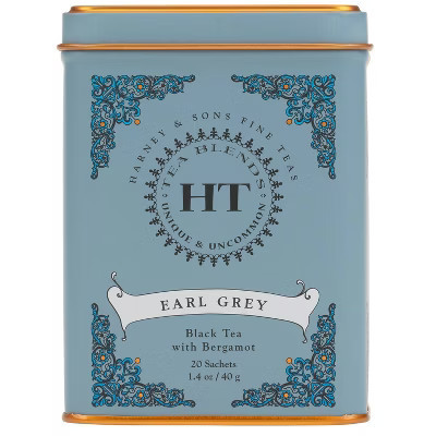 Harney & Sons Earl Grey Black Tea with Bergamot Sachets - 20ct | Target