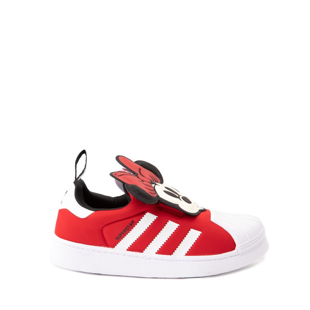 adidas x Disney Superstar 360 Minnie Mouse Slip On Athletic Shoe - Little Kid - Red | Journeys