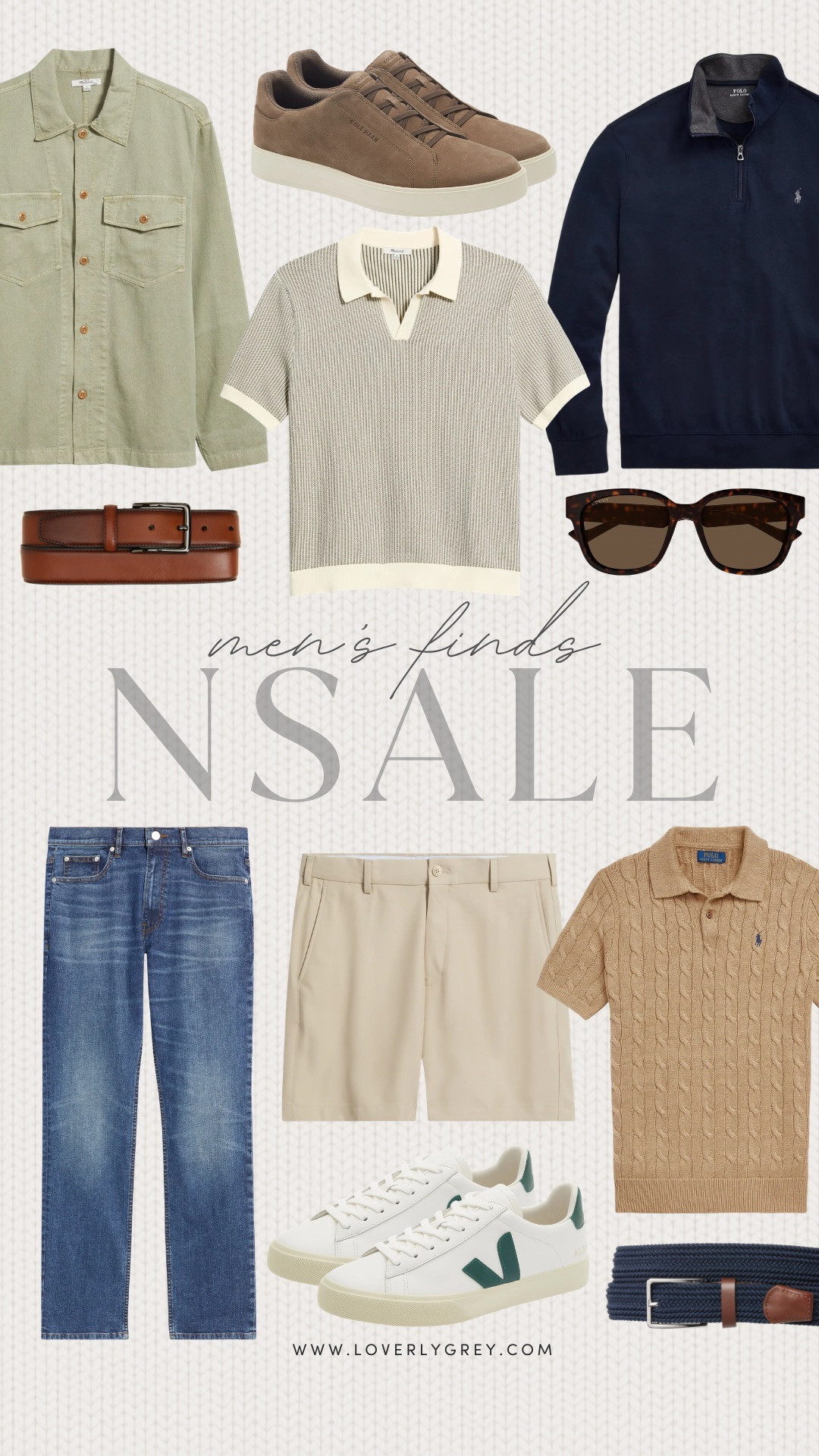 Now is the time to grab the closet essentials for the man in your life! From brands he is sure to love like Polo Ralph Lauren and Peter Millar, these are great finds on sale now!

Loverly grey, mens style finds, men sale clothing, closet staples for him, polo cable knit, best mens jeans, navy quarter zip, capsule men wardrobe 

 #LTKSeasonal #LTKSaleAlert