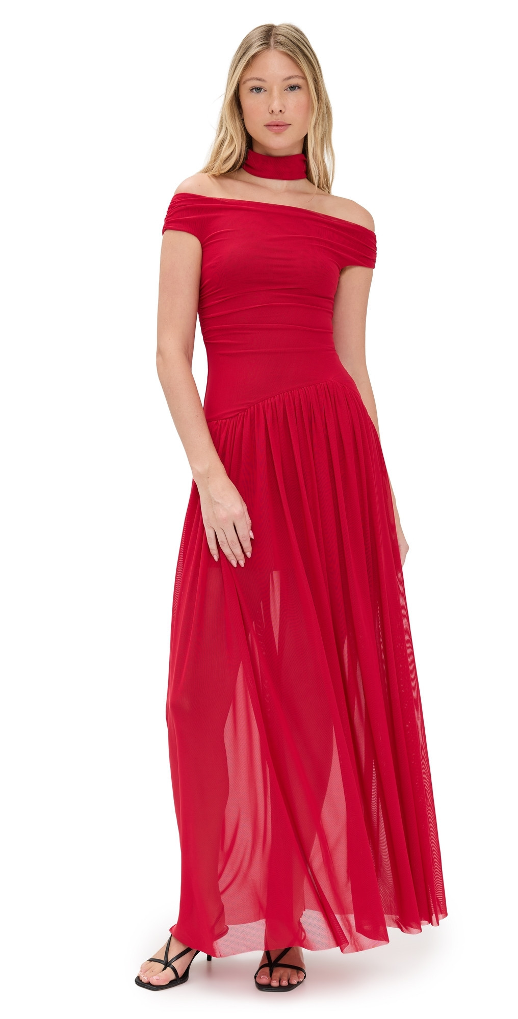 Bec + Bridge Deija Off Shoulder Maxi Dress Strawberry 10 | Shopbop