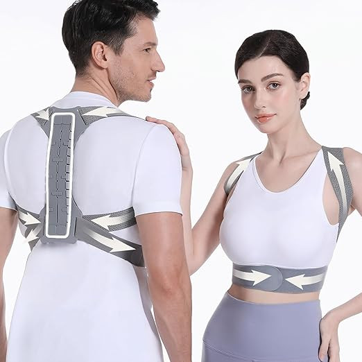 OFIR Innovative Counter-Curve Mechanics Upper Back Brace Posture Corrector for Women, High Elasti... | Amazon (US)