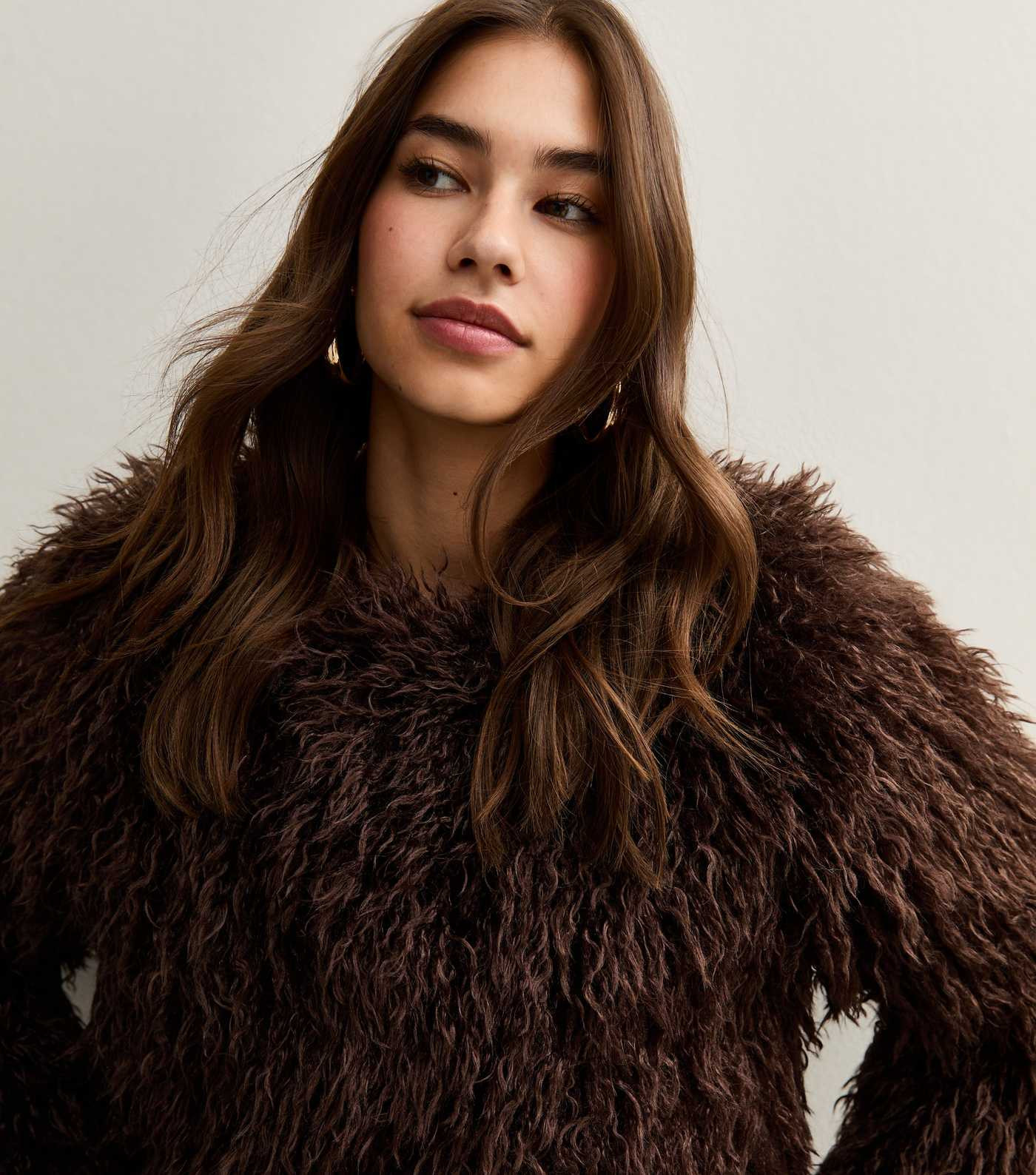 Brown Faux Fur Coat | New Look | New Look (UK)