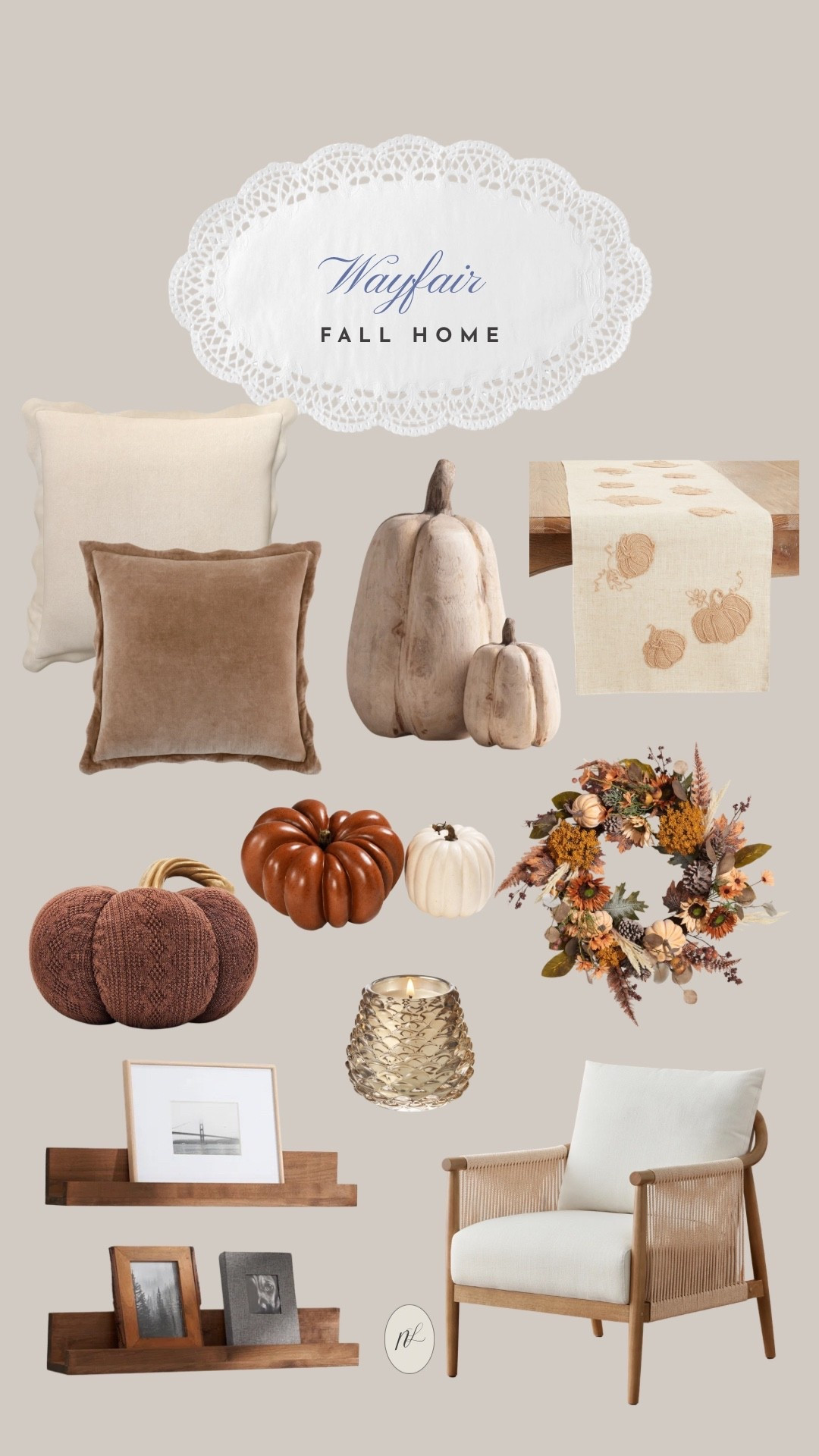Wayfair rustic fall home decor finds.

#LTKSeasonal #LTKU #LTKHome