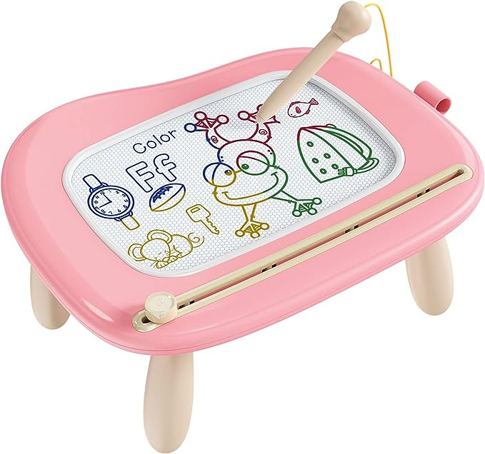 bravokids Toddler Girl Toys for 1-2 Year Old, Sturdy Magnetic Drawing Board, Colorful Doodle Sket... | Amazon (US)