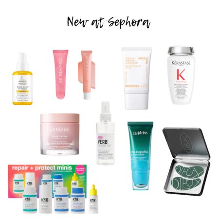 New products at Sephora that are chefs kiss 💋 

tower 28 LipSoftie™ Hydrating Tinted Lip Treatment Balm

summer fridays lip balm in birthday cake 

LANEIGE
Bouncy + Firm Radiance Boosting Sleeping Mask

Kiehl's Since 1851
Better Screen™ UV Serum SPF 50+ Facial Sunscreen with Collagen Peptide


innisfree
Daily UV Defense Invisible Broad Spectrum SPF 36 Sunscreen


Dr. Idriss
The Depuffer Redness Reducing + Depuffing Roll-On Serum


Dieux
Forever Eye Mask Reusable 100% Silicone Patches


Kérastase
Première Repairing Shampoo for Damaged Hair


K18 Biomimetic Hairscience
Repair + Protect Mini's Hair Set


Verb
Ghost Weightless Hair Oil



#LTKsalealert #LTKbeauty #LTKxSephora