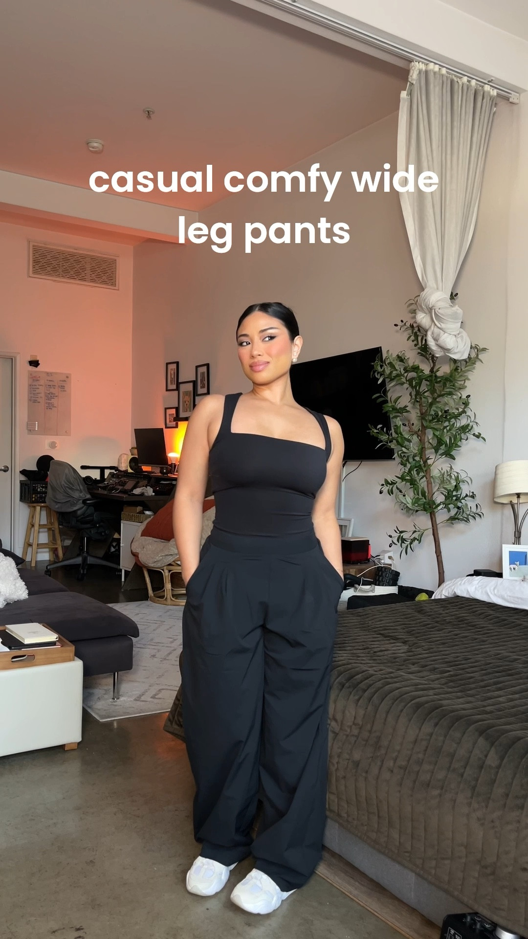 petite friendly wide leg lightweight pants high stretch and high waisted with pockets perfect for everyday errands!

#LTKStyleTip #LTKActive #LTKPetite