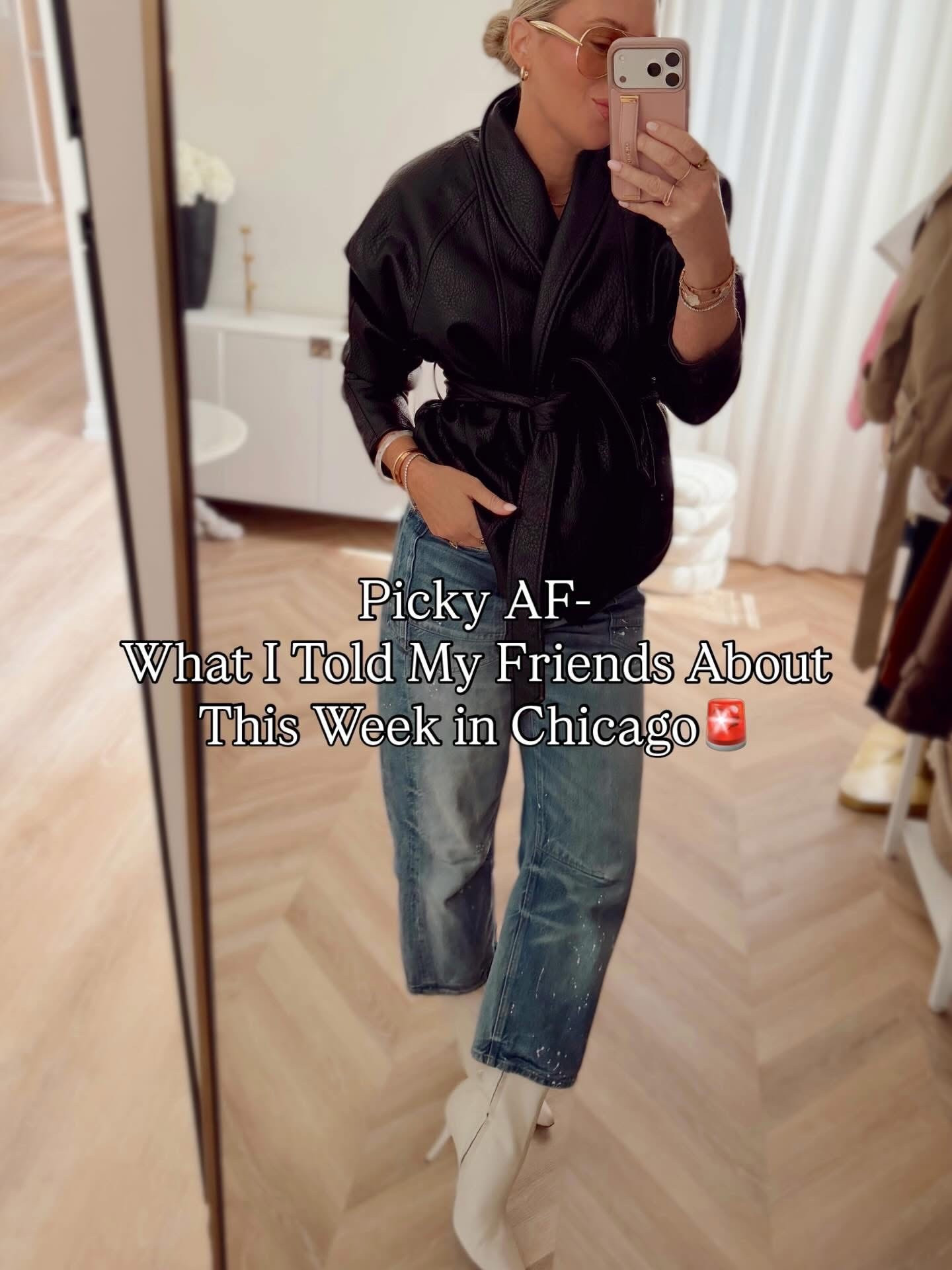 My picky AF finds this week! 🚨🔥
What I’m telling my friends about here in Chicago!  Linking similar coats! 

Jacket. Outerwear. Spring outfit. Jeans. Date night. 

#LTKootd #LTKSeasonal #LTKSaleAlert