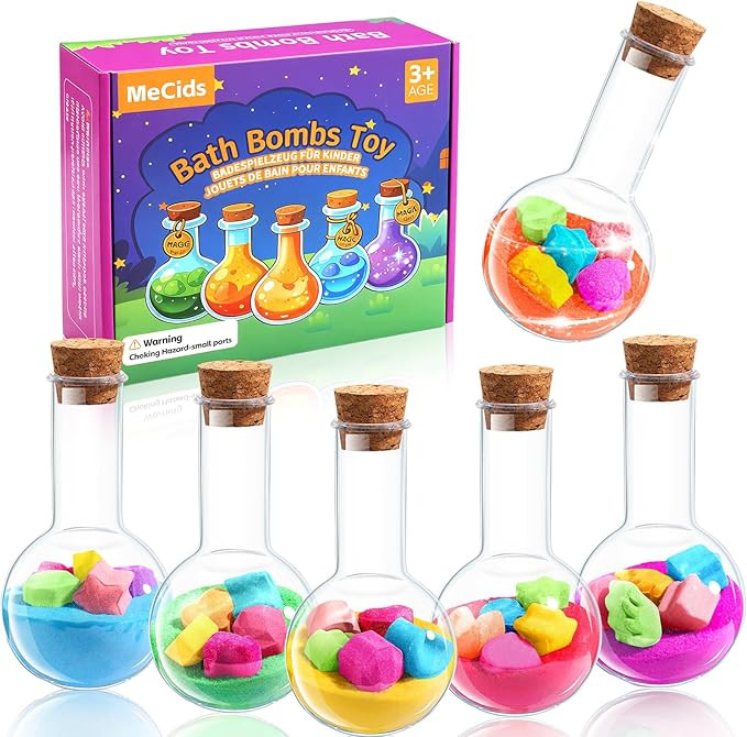 Magic Potion Bubble Bath Bombs for Kids -Bath Color Tablets Bath Potions for Toddlers Ages 4-12 F... | Amazon (US)