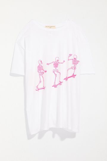 Project Social T Skateboard Skeletons Tee | Urban Outfitters (US and RoW)