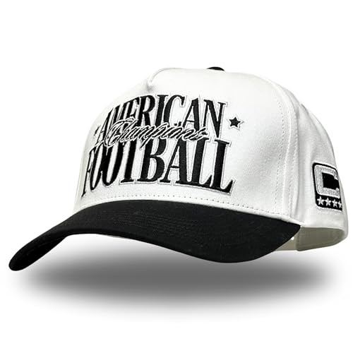 Vintage Sport Trucker Hat | Men & Women | Trendy Pickleball Golf Hats Men | American Country Western Cute Cowgirl Caps | Retro Baseball Cotton | Snapback (American Football | Black) | Amazon (US)
