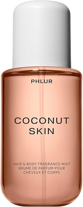 PHLUR Coconut Skin Body Mist - Hair & Body Fragrance Mist - Coconut Body Spray with Caramel, Whit... | Amazon (US)