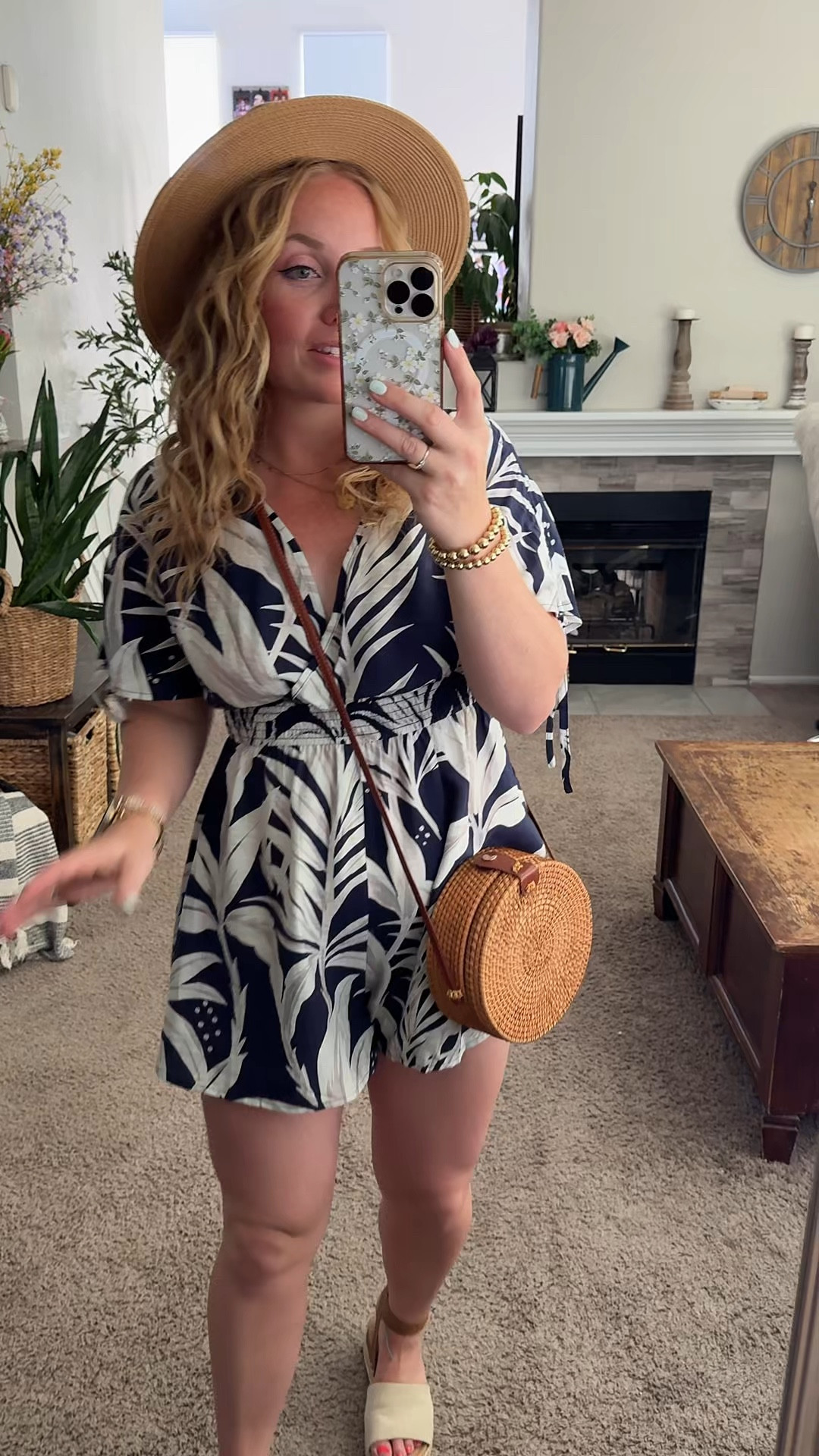 Cupshe resort wear — navy and white romper, fits tts, very lightweight and breathable and easy to pull on





vacation outfits, tropical outfits, beach outfits, beach clothes, resort wear 2026, summer outfits, beach vacation outfit

#LTKPetite #LTKTravel #LTKSeasonal