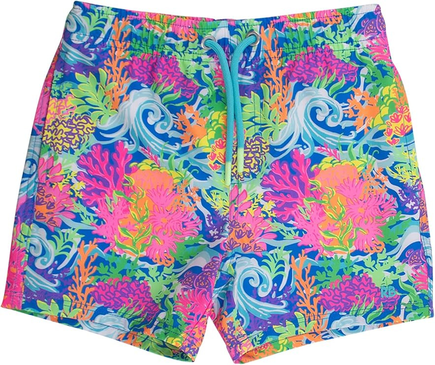 RUGGEDBUTTS Boys UPF50+ Stretch Swim Trunks | Amazon (US)