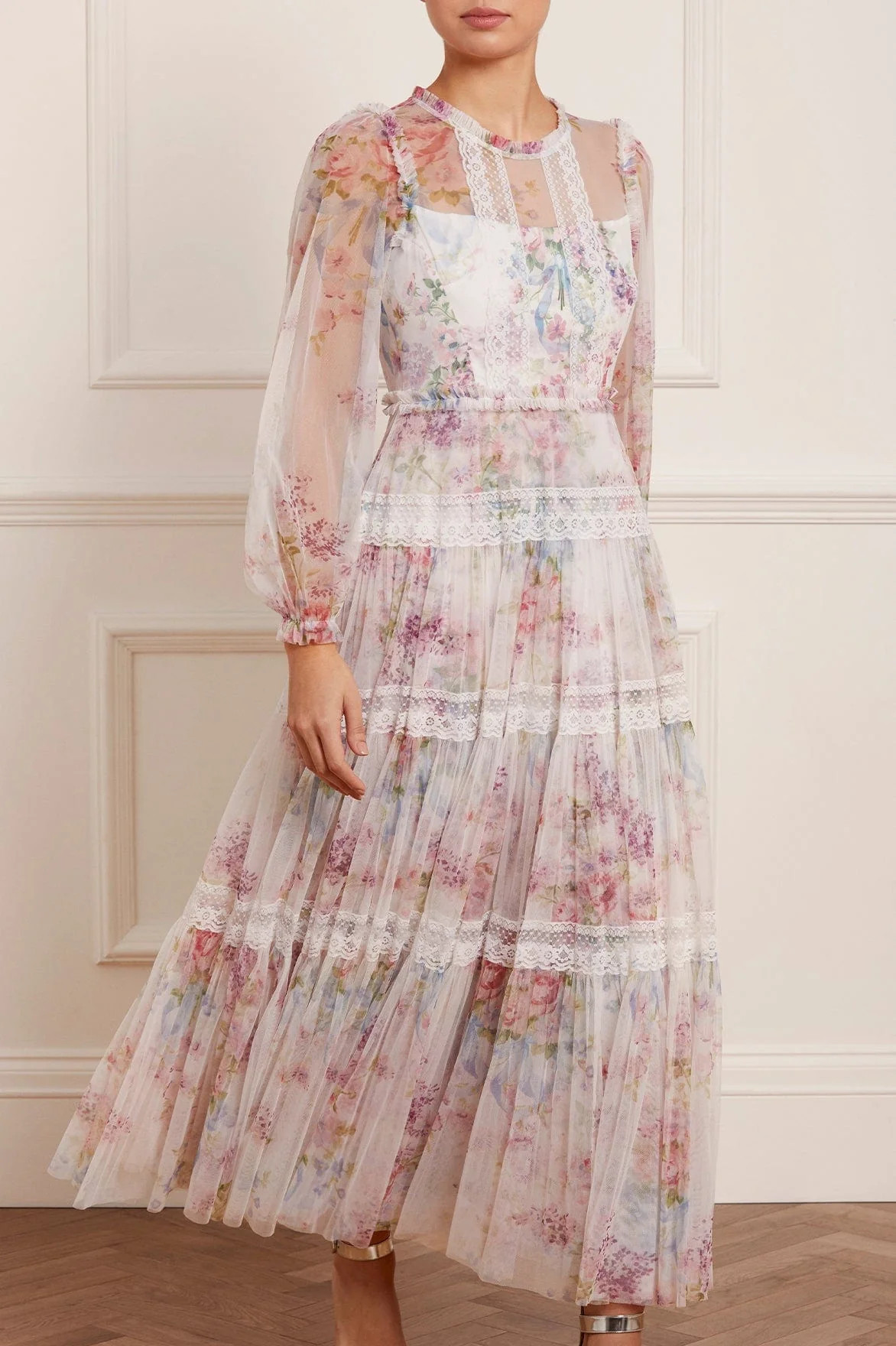 Floral Wonder Ankle Gown | Needle & Thread