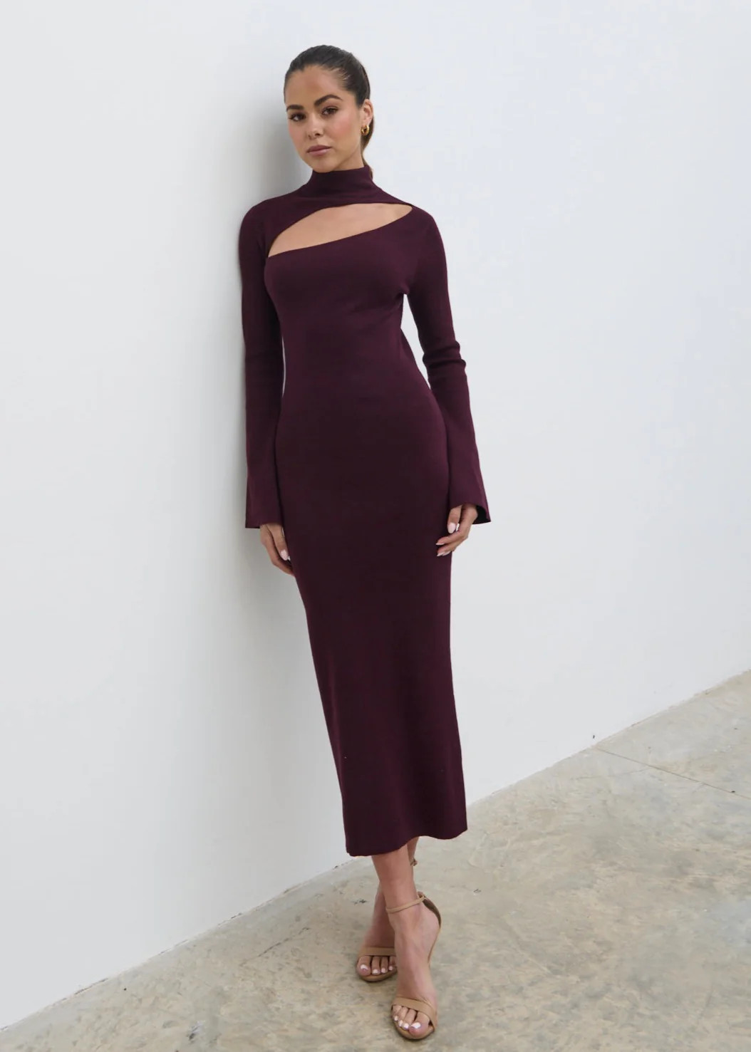 Shani Cut Out Knit Dress | Pretty Lavish (UK)