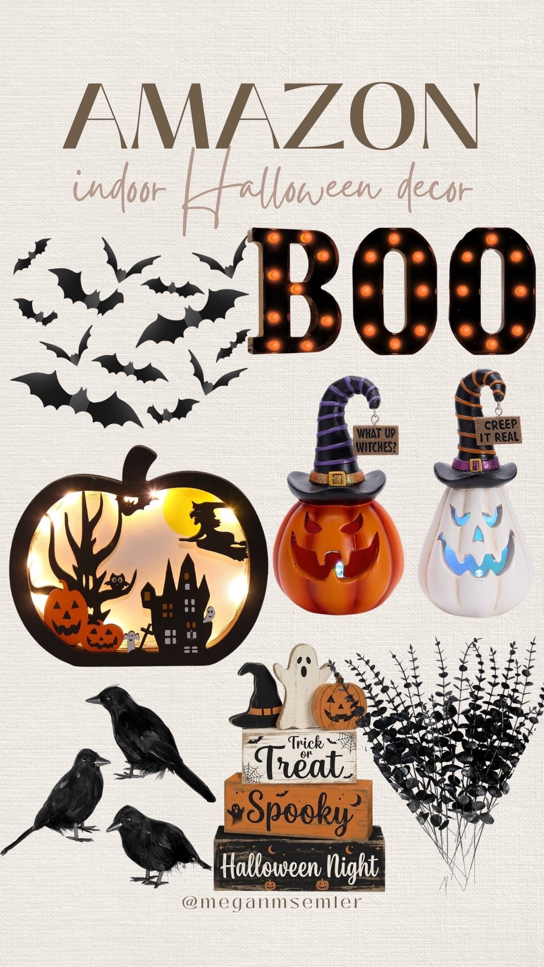 Amazon indoor Halloween decor

#LTKSeasonal #LTKHome