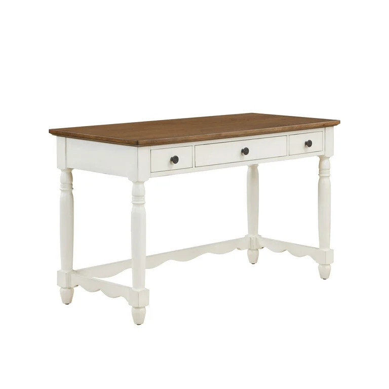 The Pioneer Woman Writing Desk Made With Solid Wood Frame, White | Walmart (US)