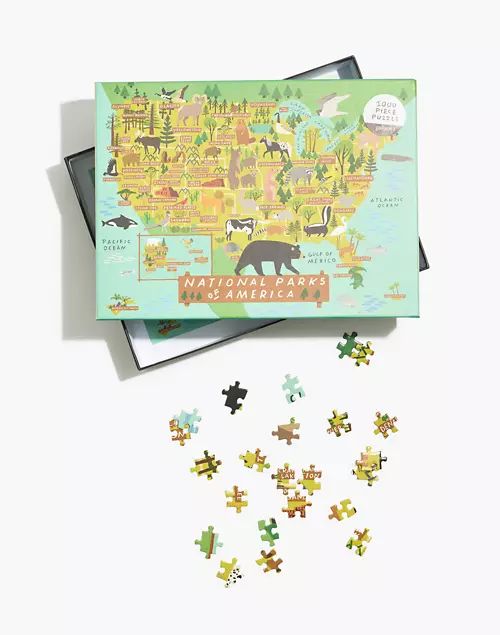 National Parks of America 1000-Piece Jigsaw Puzzle | Madewell