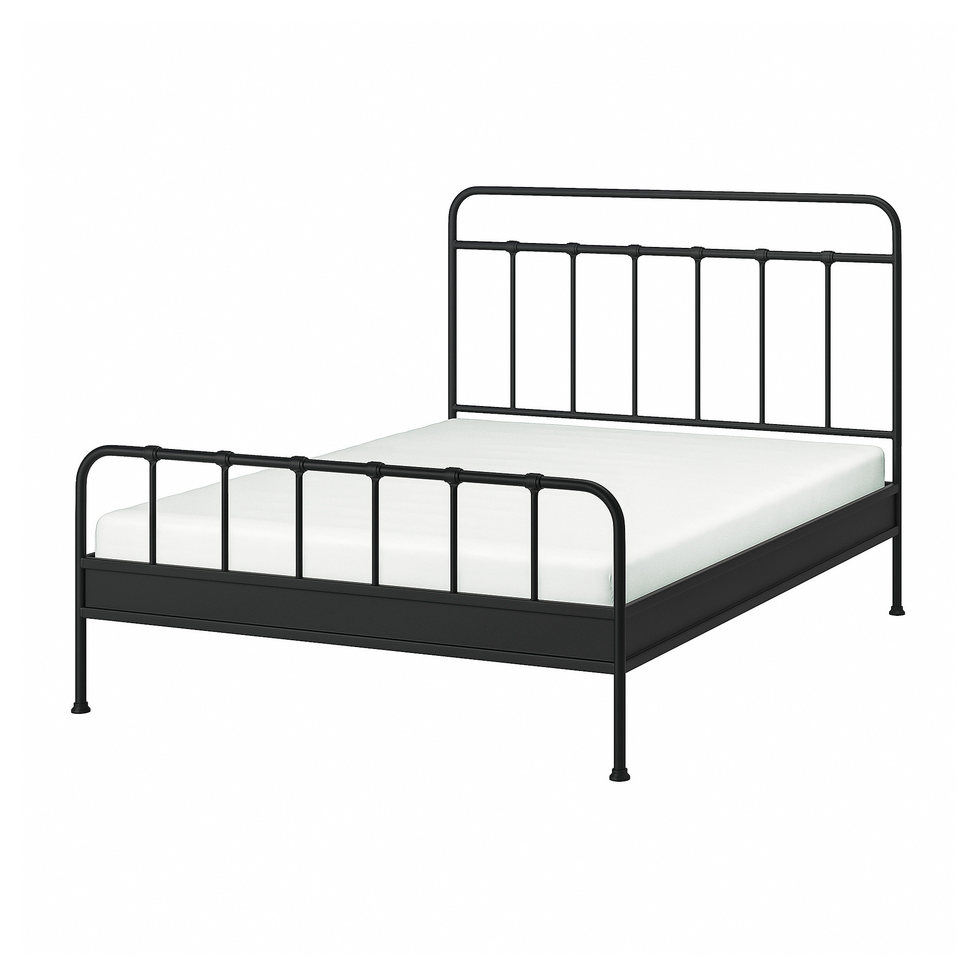STJÄRNÖ Bed frame, anthracite, Queen | IKEA US