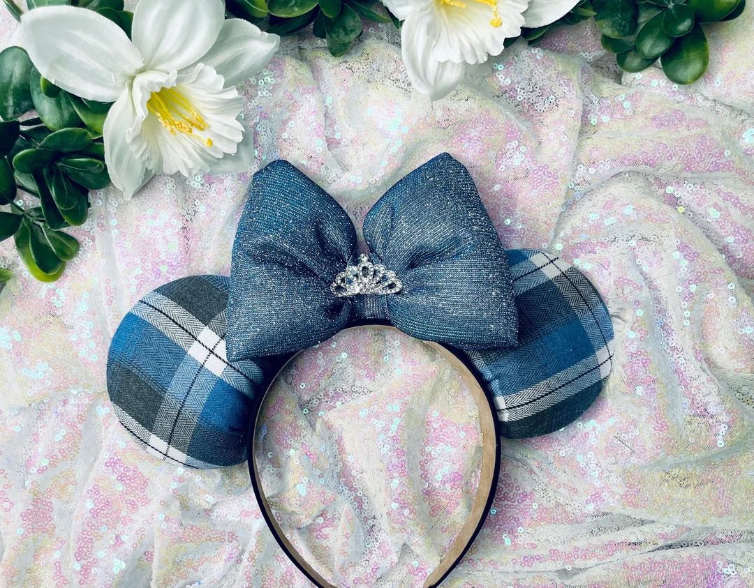 Princess Mia Inspired Ears Princess Diaries Minnie Ears Birthday Mickey Ears Birthday Minnie Ears... | Etsy (US)